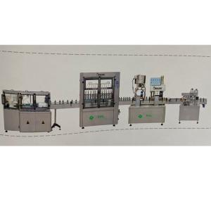 Quality 4 Nozzles GMP 20ml High Viscosity Liquid Filling Machine wholesale
