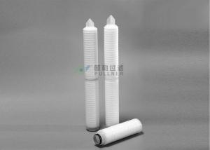 Quality OD 69mm PP 5 micron pleated water filter cartridge wholesale