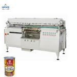 evaporated milk in cans labeling machine canned powder milk labeling machine