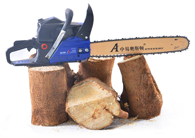 78CC 22" Gasoline Tree Cutter Machine Petrol Chain Saw 12500rpm