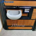 Equestrian Roof Prefabricated Free European Horse Stalls Farm Stables Equipment
