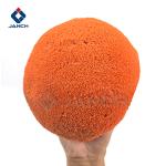 Orange Medium Soft Concrete Pump Pipe Cleaning Ball DN125