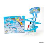 Educational Construction Toys City Car Building Single And Double Slide Track