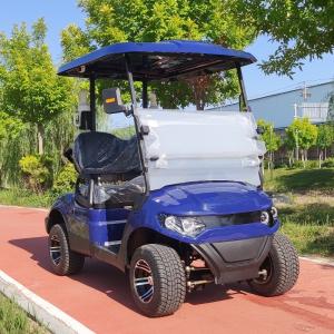Quality 2 Seater Golf Cart 30 KM/H 60V 100AH Lead Acid Cell Operated EV Golf Cart wholesale