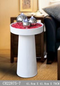 Quality Warm Led 80cm Fiberglass Water Fountain With Lights wholesale