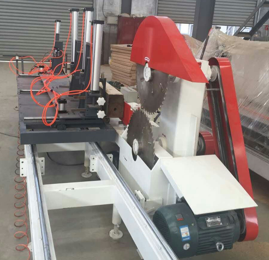 2000mm Angle Cutting Table Saw Mill Timber Wood Cutting Machine With Rails