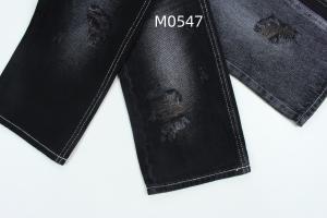 Quality 10.5 Oz 100% Cotton Black And Black Backside Rigid Denim Jeans Fabric wholesale