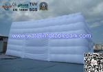 White Event Outdoor Inflatable Tent Temporary Storage Buildings , Oxford Fabric