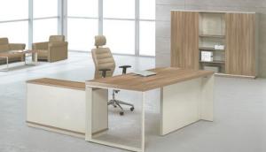 Quality modern office wooden manager desk furniture in warehouse wholesale