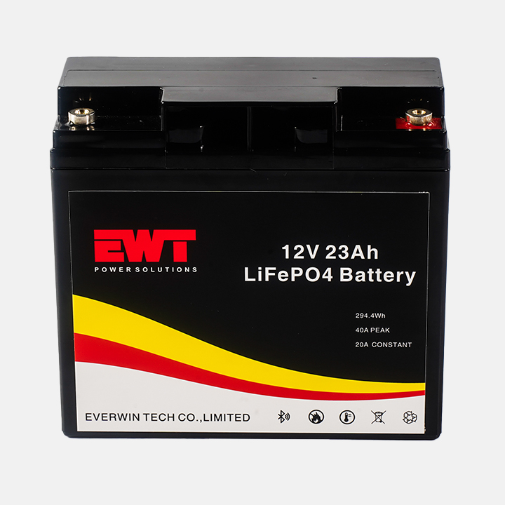 12.8V 23Ah Lithium Iron Phosphate Battery LiFePO4 IFR26650 Battery