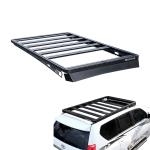 AL6063 SS304 Material Toyota Prado Lc200 Roof Rack with Long Roof Rail Rack