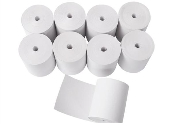 Cheap 57x30mm 48gsm 400u Custom Printed Thermal Paper Rolls for sale