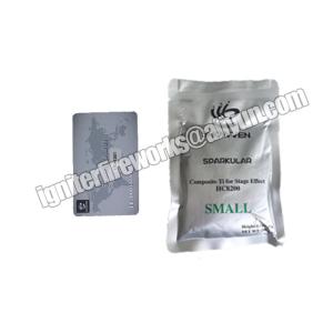 China 10min 200gram Composite Ti Titanium Powder For Entertainment on sale