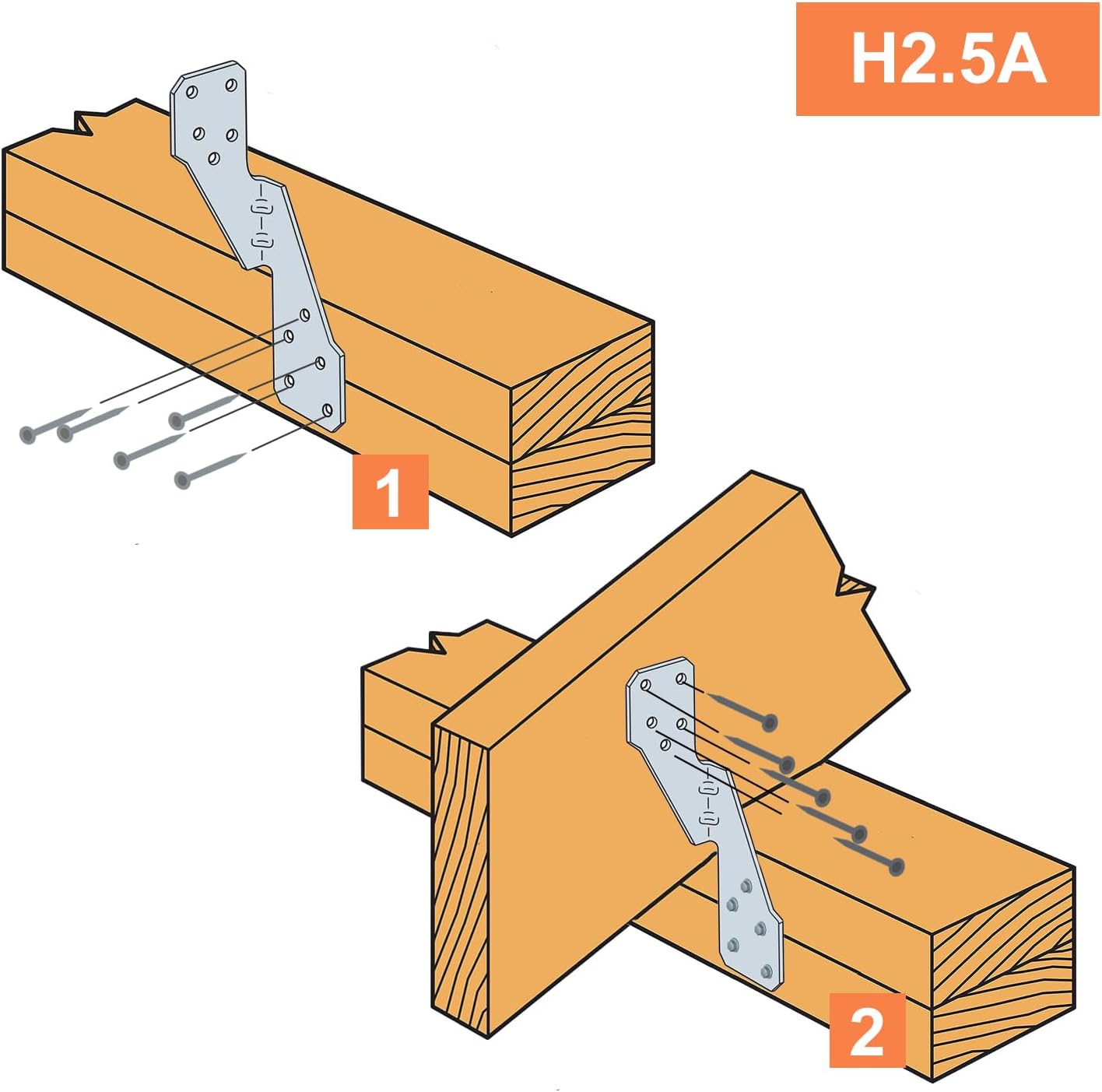 Sturdy Hurricane Tie for Durable Trusses/Rafters Support in ISO Certified Construction