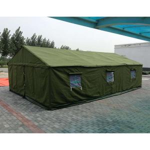 Quality Anti - Water Polyster Canvas Camping Tent , Canvas Military Tent For 10 Persons wholesale
