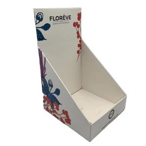Quality Customized Countertop Stands Cardboard Facial Mask Display Stand For Retail Store wholesale