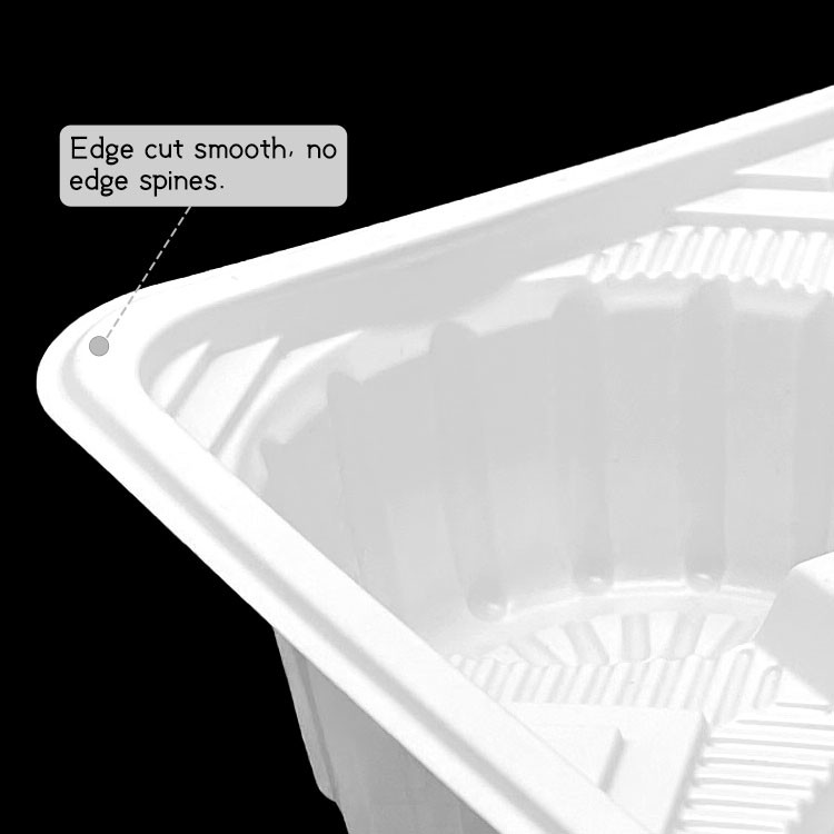Disposable PP Plastic Cup Carrier Tray Takeaway Leakproof For Milk Tea