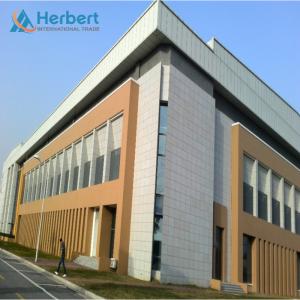 Quality S355JR Ventilated Aluminium Curtain Wall 50mm 960mm Magnesium Manganese Plate wholesale