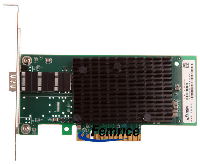 Femrice 10G 1 Port PCI Express x8 Interface Server Adapter SFP+ Fiber Optic Network Interface Card INTEL 82599 Chipset