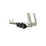 ABS Anti-lock Braking System 3 Axle 40-80 Tons Lowbed Semi Trailer to African