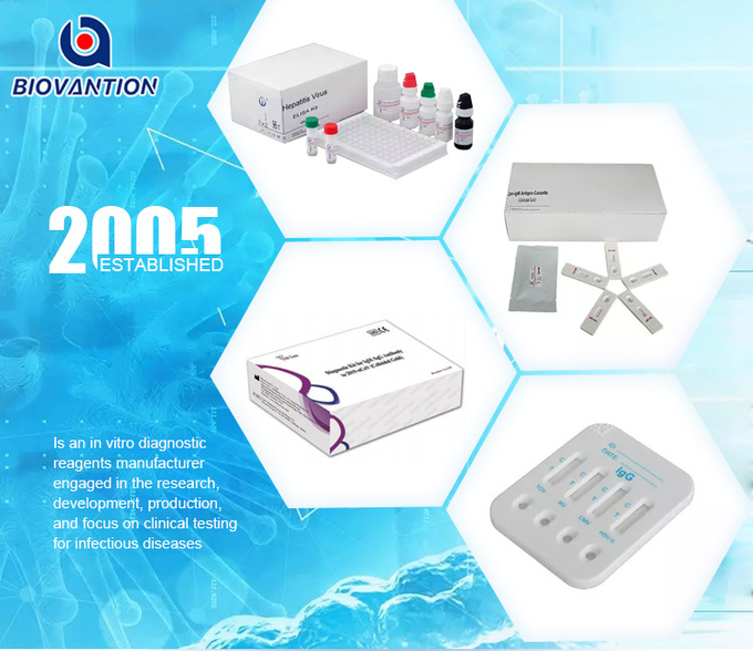 Hospitals laboratories clinics use High accuracy Toxo IgM ELISA TEST KIT