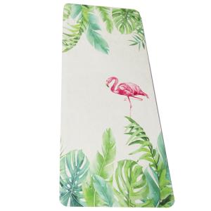 Quality Minglu YM-002 Rubber Bottom Yoga Mat 200cm Length For Yoga Practice wholesale