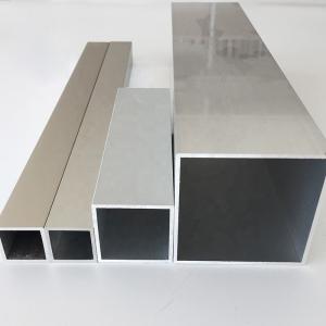 Quality Mat Anodizing Bending Aluminium Tubing Square Alloy Rectangular Section Tube wholesale