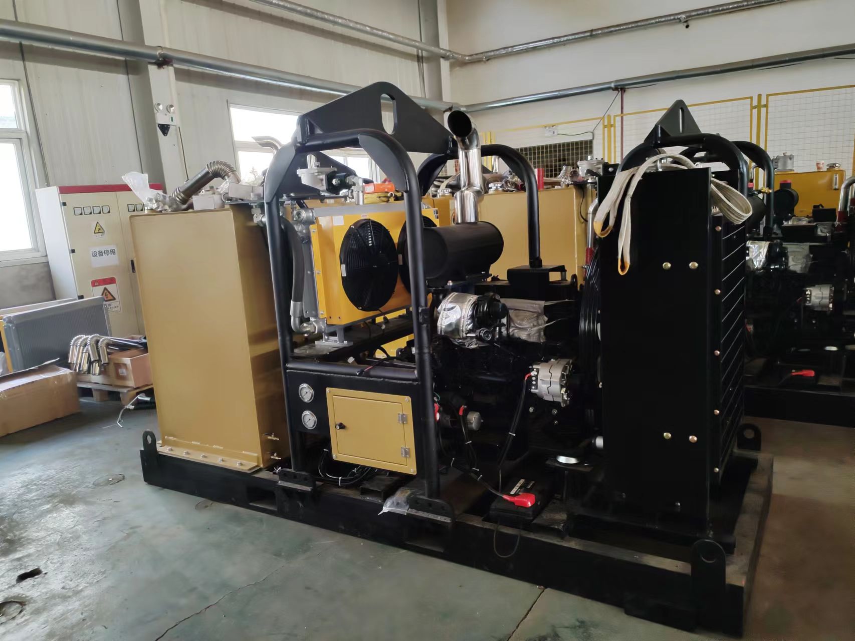 Metal Stainless Steel and Carbon Steel Cutting 133kW Cold Pipeline Beveling Machine
