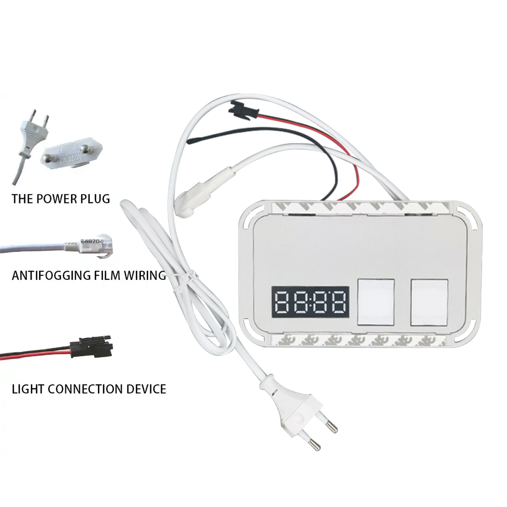 Integrated Mirror Touch Dimmer Switch 110V 240VAC for Led Mirror Defogger 12V 5A 60W
