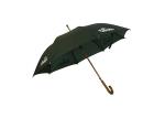 J Stick Wooden Handle Umbrella 23 Inch Metal Frame Customized Logo Design