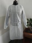 Visitor Medical Protective Suit PP PE laminated Waterproof Isolation Gown