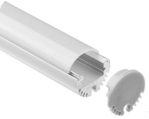 Quality Suspended Led Strip Light Extrusion Aluminium Anodized With Polycarbonate Covers wholesale