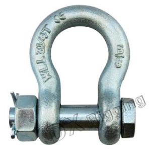 Quality Stainless Steel Lifting Screw Pin Anchor Shackle For Imperial Measurement System wholesale