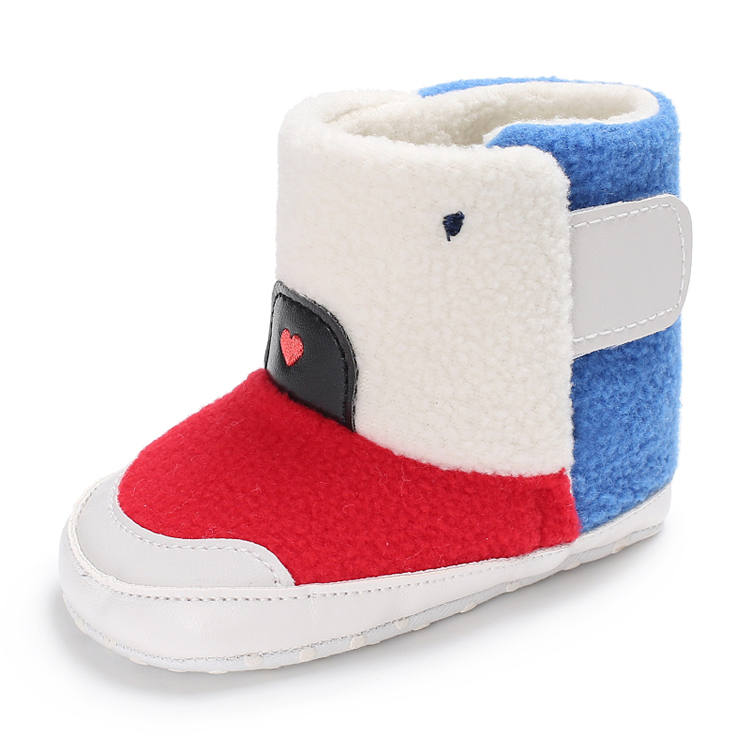 Cute 2019 Cotton sole Mix color cartoon 0-18 months baby shoes boots