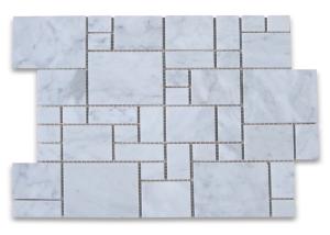 Quality Versailles Pattern Stone Mosaic Tile For Bathroom Classic Appearance wholesale
