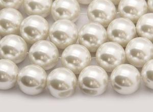 Quality High Quality DIY Handmade Big Beads ABS Plastic 20mm Round White Imitation Pearls Beads wholesale