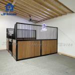 Weave Technique Welded Horse Stall Length For Professional Equestrian Facilities