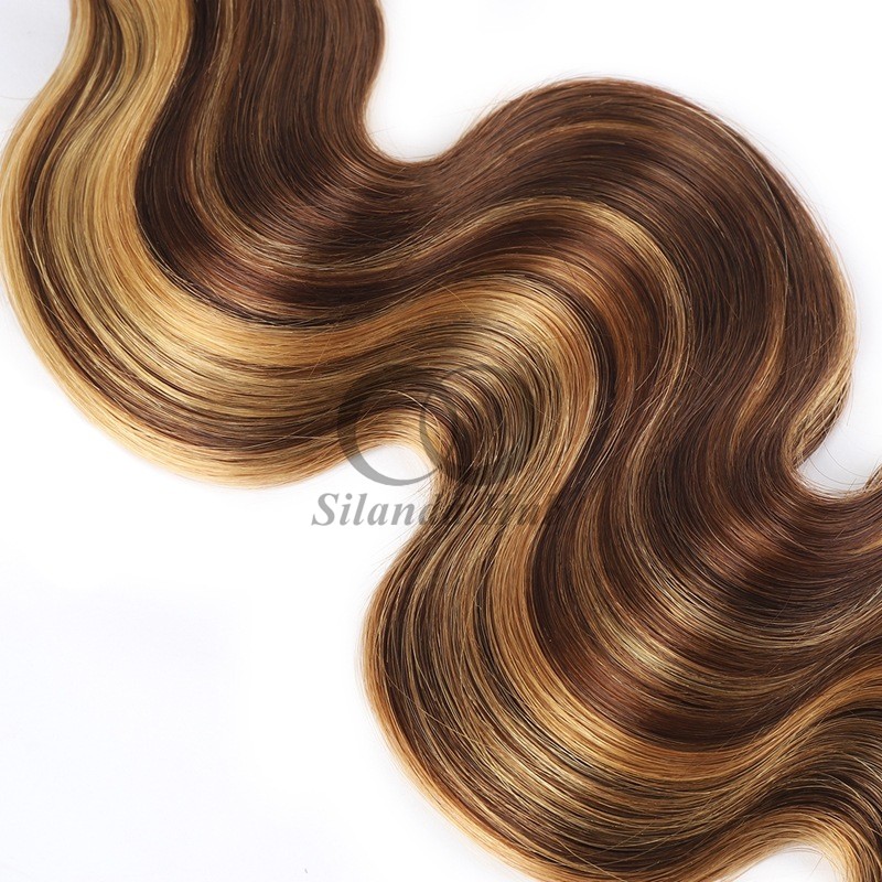 #P4/27 Body Wave Remy Human Hair Bundles Sew In Weave Bundles Brazilian Bundle Deals