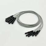 Electrode 1.5MM 2mm Pin Female To 1.5MM 2mm Male Tens Lead Wire Needle Tens Lead