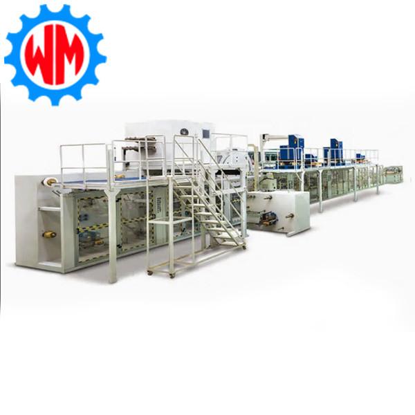 Advanced Automation Technology Baby Diaper Production Line for Large Scale