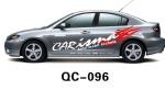 Nontoxic Car Body Sticker QC-096E / PVC Car Decoration