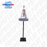 Floor Standing Acrylic Display Rack Creative POP Led Light For Draft Beers