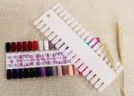 36Pcs Nail Polish Practice Card Color Nail Display Board For DIY Gel Palette