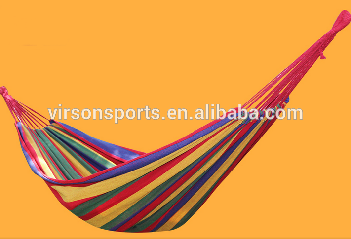 Virson Portable Parachute Travel Camping Hammock with Tree Straps