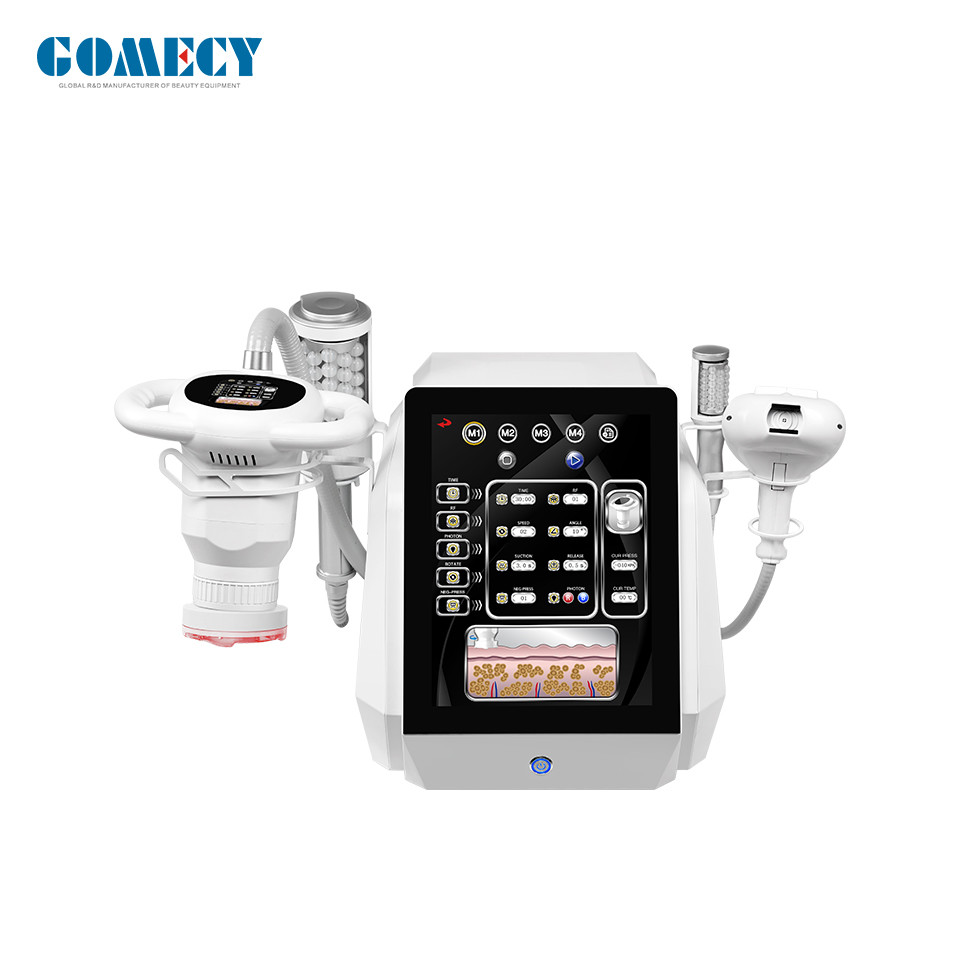 2023 New Arrival 4 In 1 Body Weight Loss Slimming Machine For Rotary Negative Pressure RF And Inner Ball Roller