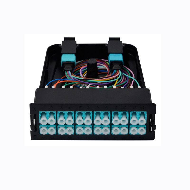 Full Load Mtp Mpo Fiber Optic Equipment With Lc Fiber Cable Standard Loss