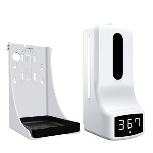 Quality Touchless 10cm Automatic Hand Sanitizer Thermometer K9 AA Batteries wholesale