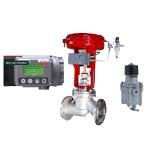 China DN200 Control Valve With Masoneilan SVI3-21111112 Valve Positioner 78-40