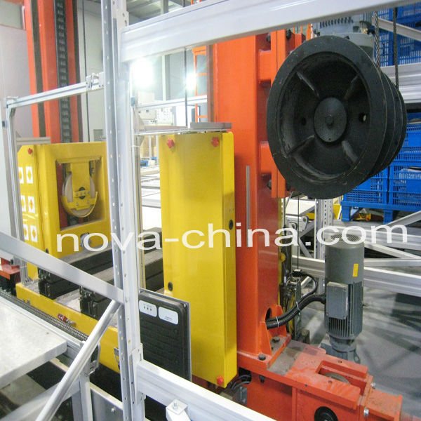Heavy Duty Storage Shelves With Conveying System , Asrs Adjustable Shelving Systems