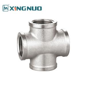 Quality Industrial Grade Sand Blasting Finish Nickel Plated Brass Compression Fittings cast iron pipe fitting plumbing materials wholesale